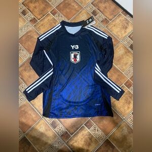 adidas Y-3 Japan 2024/25 Long Sleeve Jersey Size M